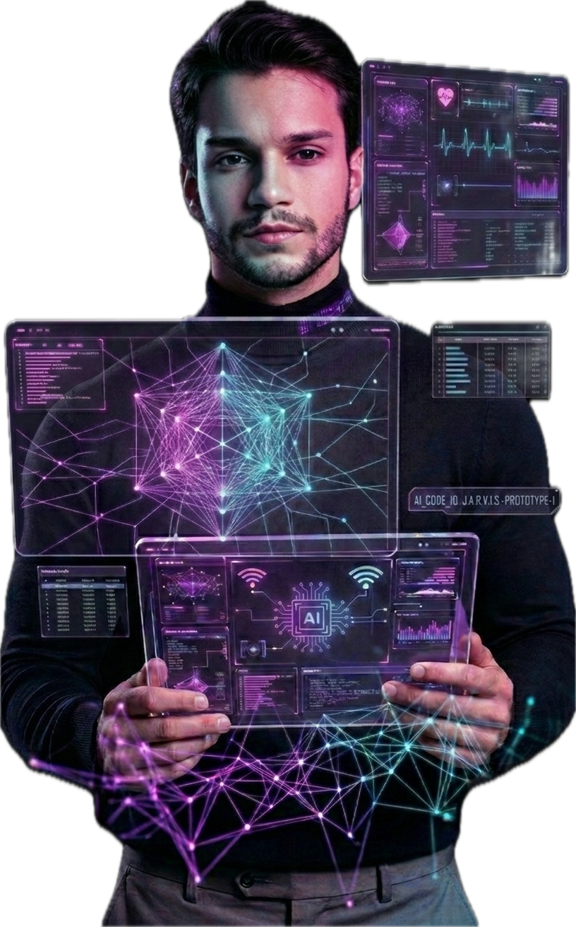 Foto do Ryan da página sobre