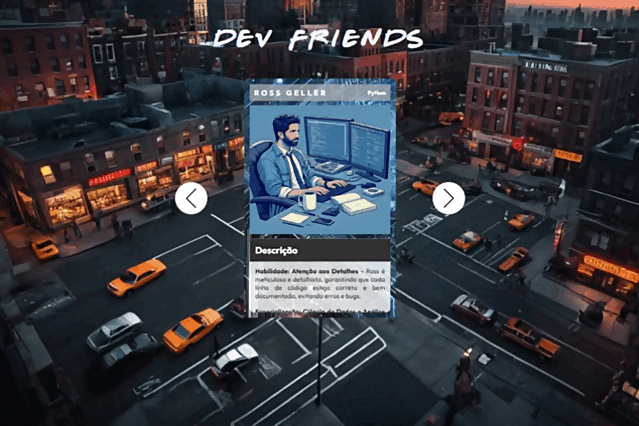 Imagem do site DevFriends