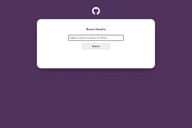 Imagem do site Github API
